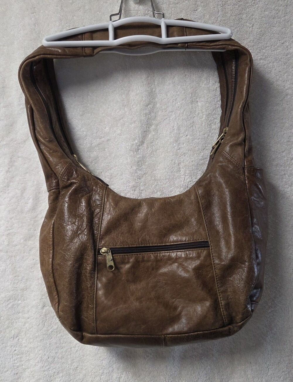 Coronado Leather Hobo-Style Carry Concealed CCW Purse Handbag Shoulder Bag